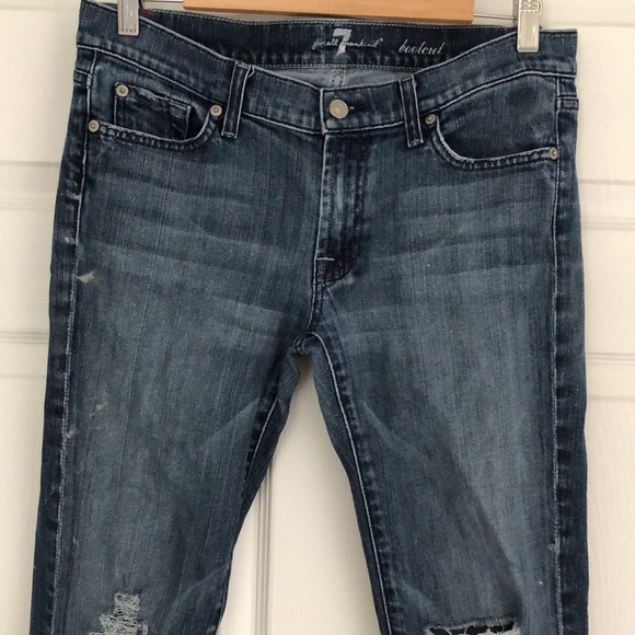 7FAM Distressed Jeans - Picture 7 of 15